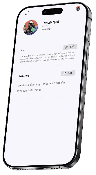 ementored phone mockup